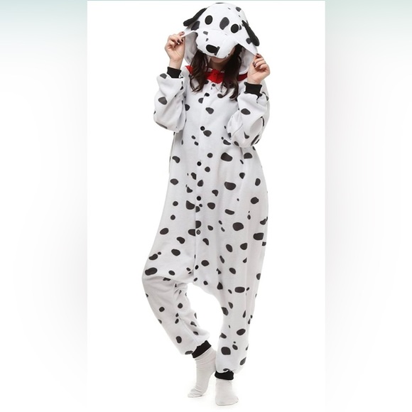 Large Onesie Dalmation pajamas - Picture 6 of 6